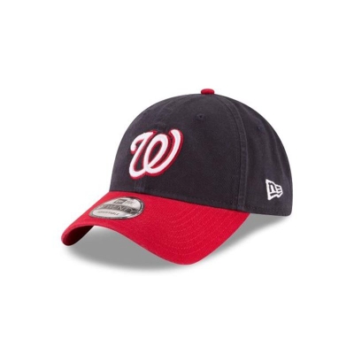 Washington Nationals Gorra | New Era MLB Core Classic Alt 9twenty Adjustable Cap Mexico - Azules